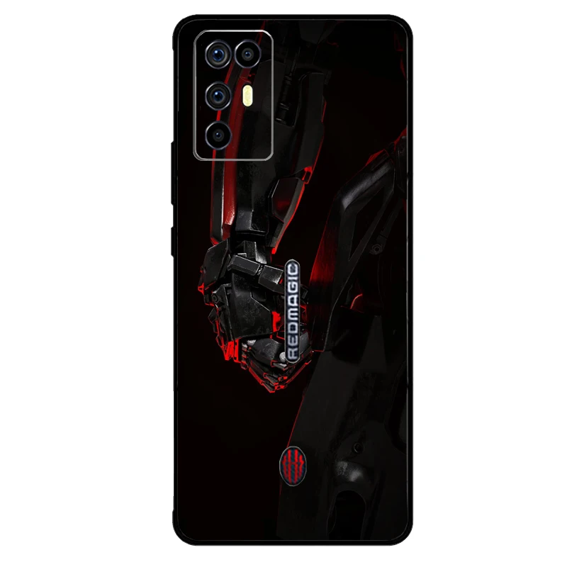 Phone Case For Nubia RedMagic 6R Case Soft TPU Cover For Red Magic 6R Shockproof Back Cover For Red Magic 6 6S Pro 5G 5S 3 MARS