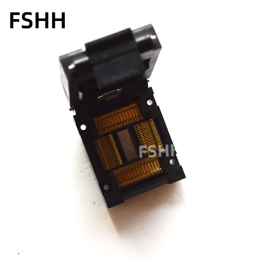 

IC51-1004-814-2 test socket QFP100 LQFP100 TQFP100 IC socket Pitch 0.65mm