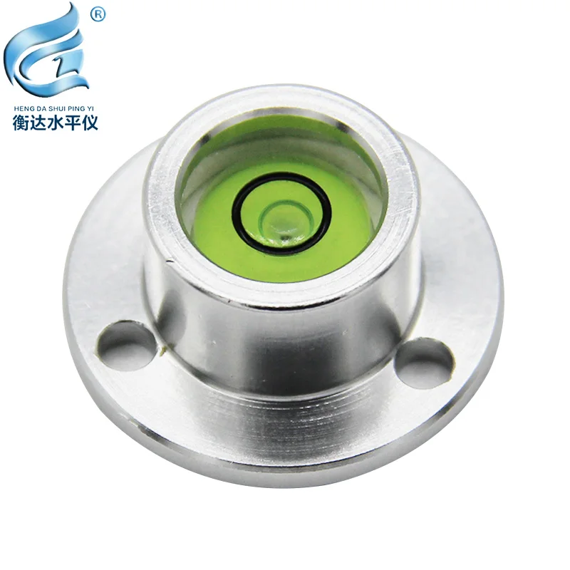 Metalen Flens Niveau Bubble Hoge Precisie Niveau Bubble Draagbare Niveau Bubble 23*10Mm