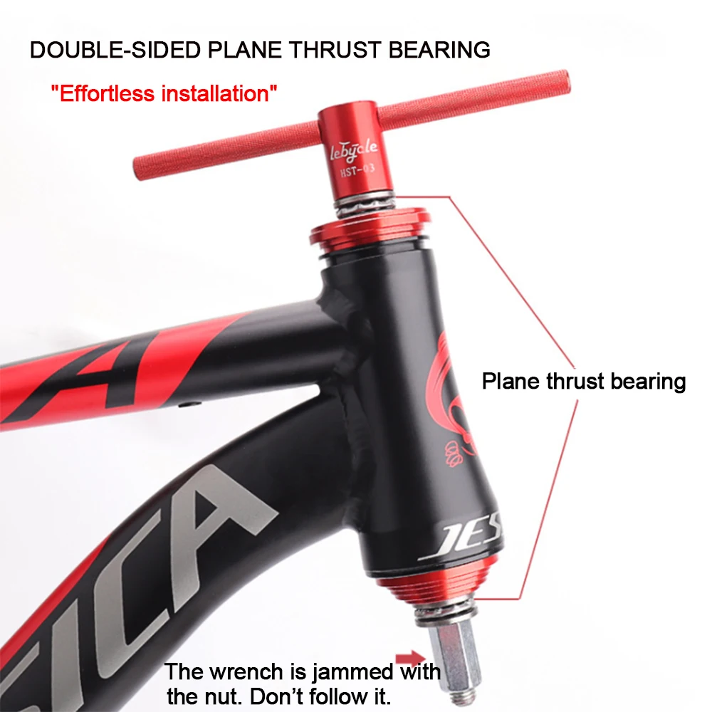 Bicycle Headset Installation Removal Tools Bike Bottom Bracket Tool MTB Headset Press Road Bike Bearing Extractor Bicycle Tools