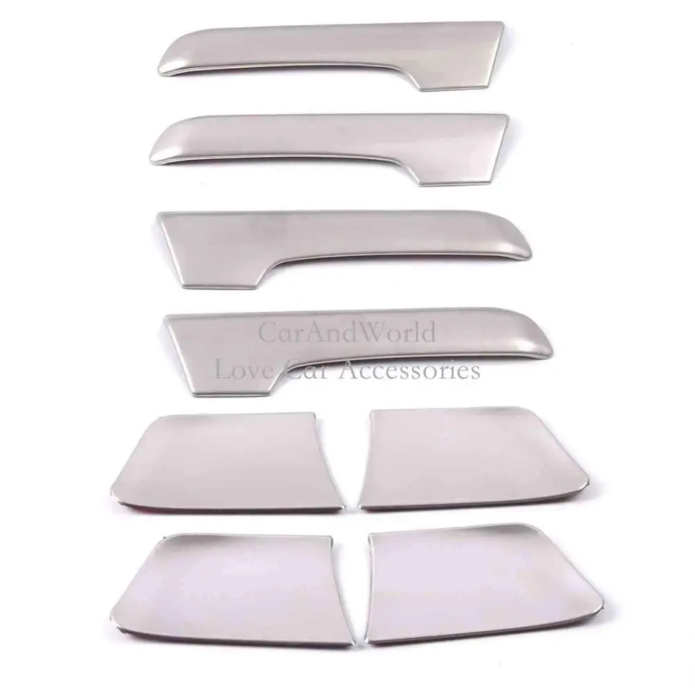 For 2010-2022 Toyota Land Cruiser Prado Interior Door Handle Bowl Cover Molding Frame Trims Stainless Sticker Car Accessories