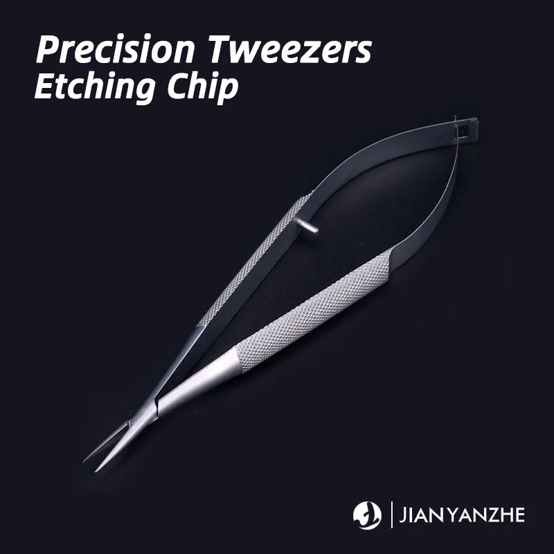 Hobby model tools Etching chip precision tweezers Fine machining tweezers