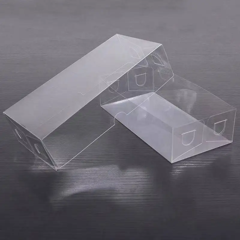 Square Transparent PVC Box With Cover Packing Wedding Christmas Favor Chocolate Candy Box Clear Plastic Packaging Boxes