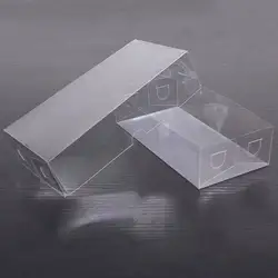 Square Transparent PVC Box With Cover Packing Wedding Christmas Favor Chocolate Candy Box Clear Plastic Packaging Boxes