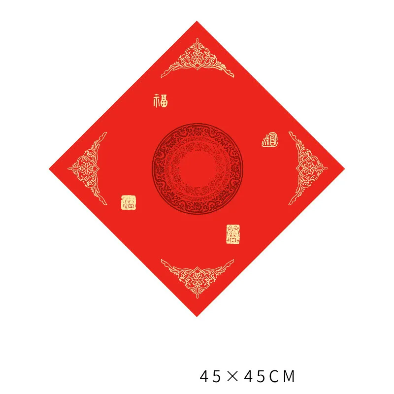 Chinese Nieuwe Jaar Decoratie Rode Xuan Papier Rijstpapier 20 Vellen Batik Rode Xuan Papier Chinese Spring Festival Kalligrafie Papier