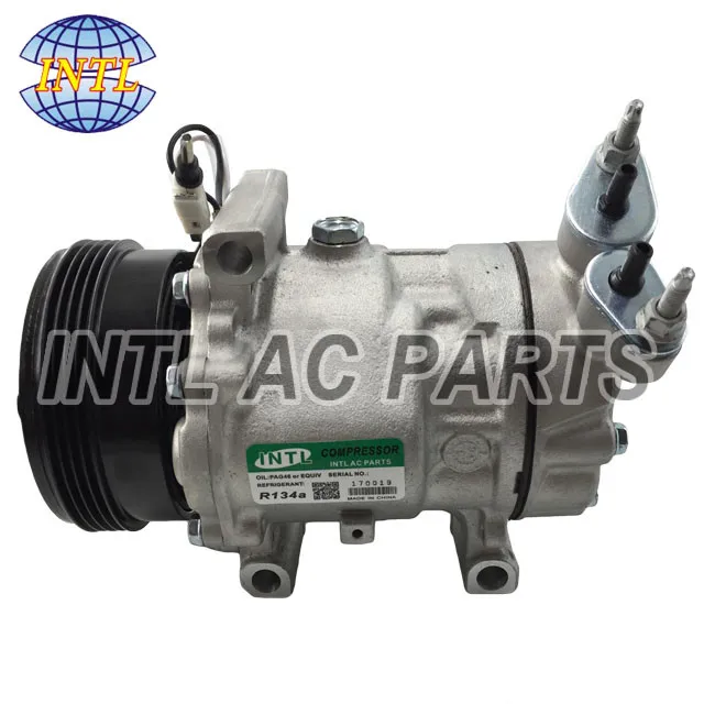 Sanden SD6V12 auto air ac compressor for Renault Pentru Nissan Kubistar 8200840770 8200840899 2763000QAJ 27630-00QAJ 1427 1465