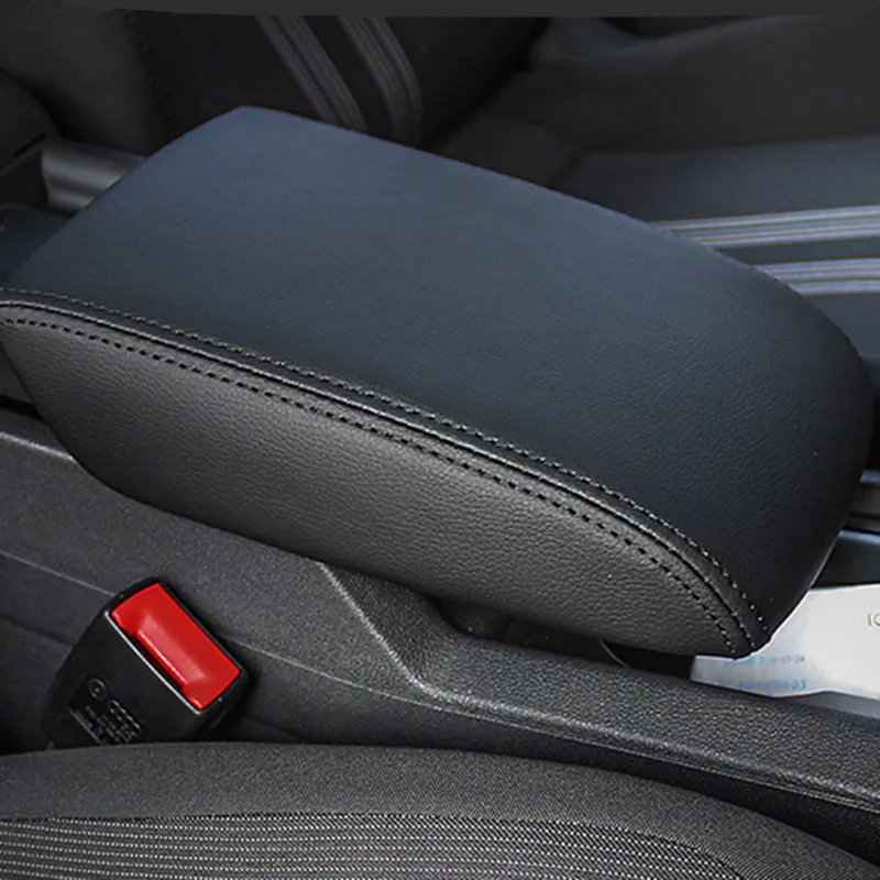 PU leather Car Armrest Box Cover Auto Accessories For VW Volkswagen Golf 7 MK7 2014-2020