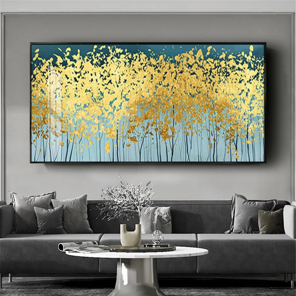 

Large 100% Handpainted Flowers Tree Abstract Morden Oil Painting On Canvas Wall Art Wall Pictures For Live Room Home Decor Porch