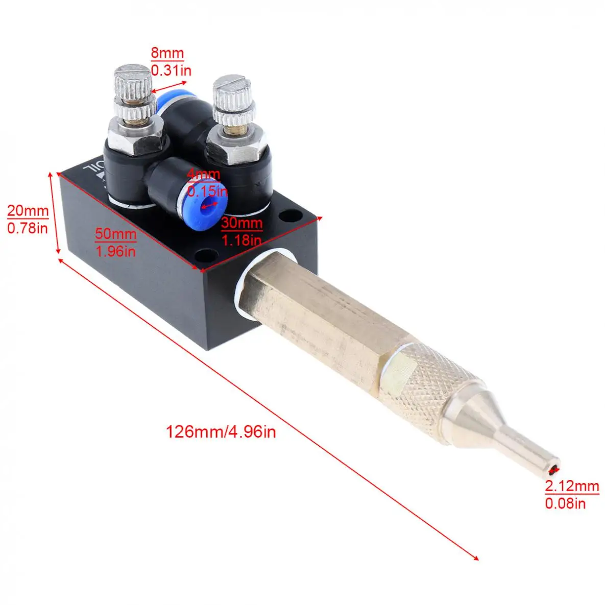 Precision Mist Coolant Lubrication Spray System for Metal Cutting Engraving Cooling Machine / CNC Lathe