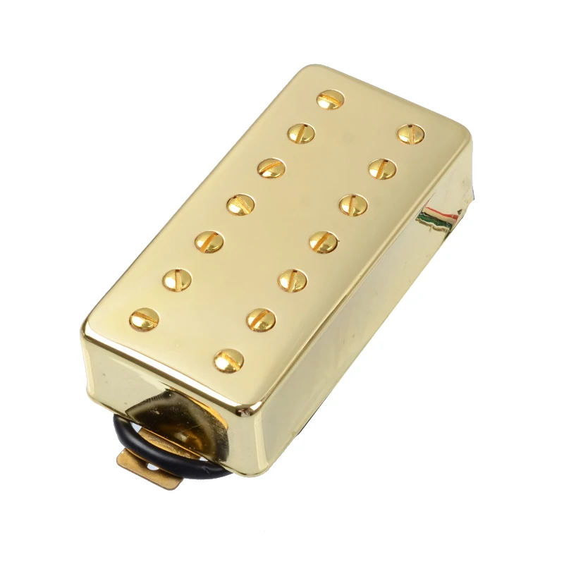 ALLMusic 7 String Guitar Humbucker Pickup Dual in Line slotted Screw for Electric Guitar Gold