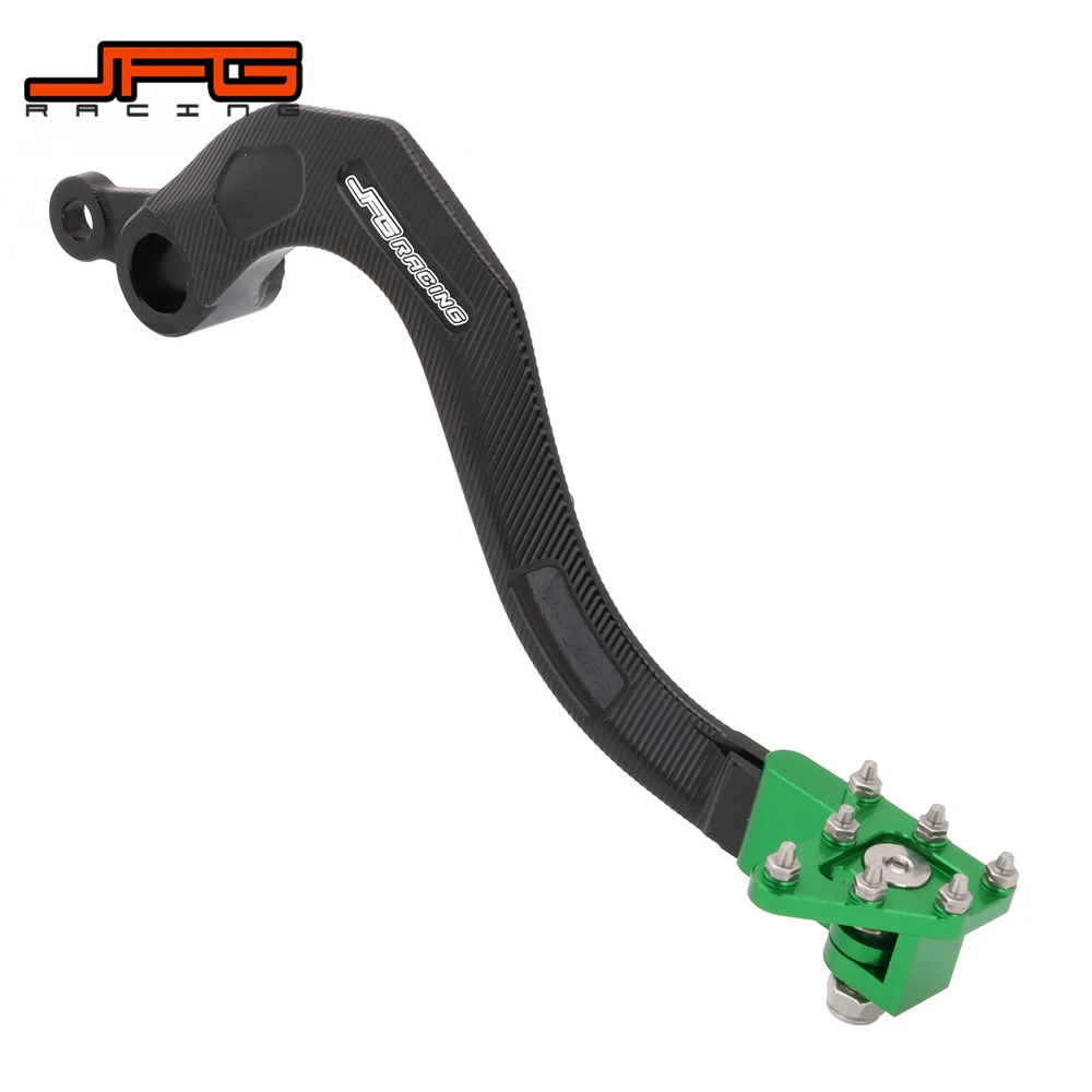 Motorcycle CNC Shifter Shift Rear Foot Brake Pedal Lever For KAWASAKI KX250F 2009-2018 KX250 2019-2020