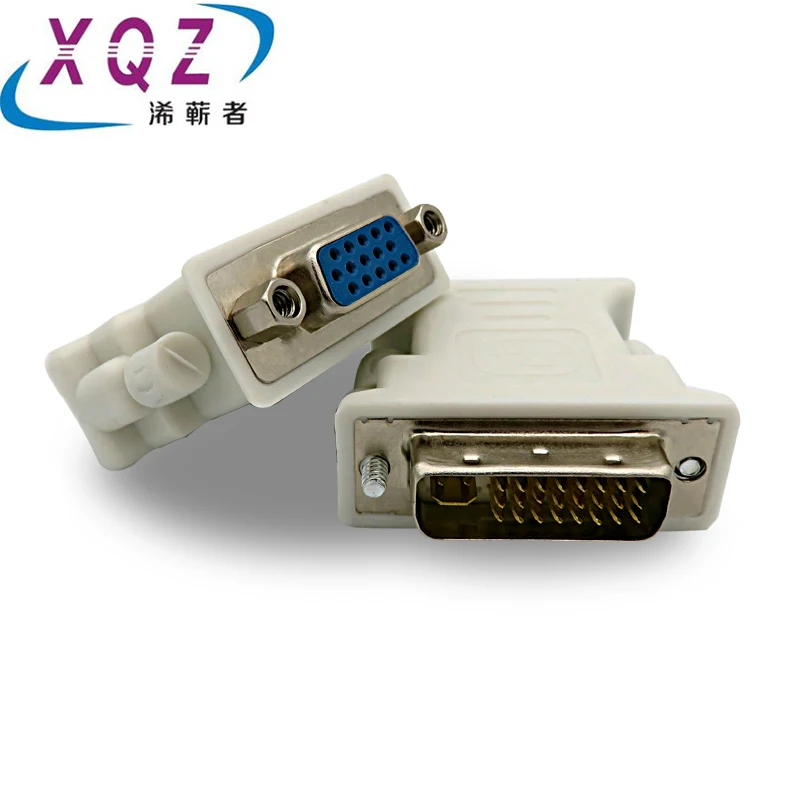 DVI TO VGA adapter DVI 24+5 male to VGA female converter video converter for PC laptop for Graphics Cards Computer 1080P HDTV