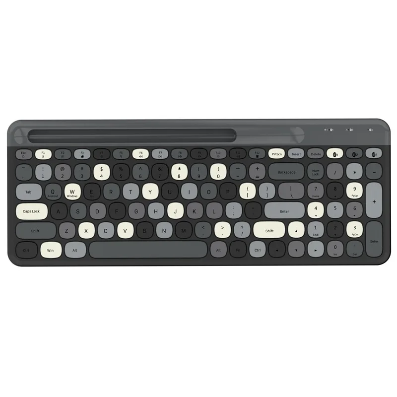 Lipstick Color Bluetooth Keyboard Slim Portable Compact 100 Keys Wireless Keyboard For Desktop Notebook Tablet Mobile Phone