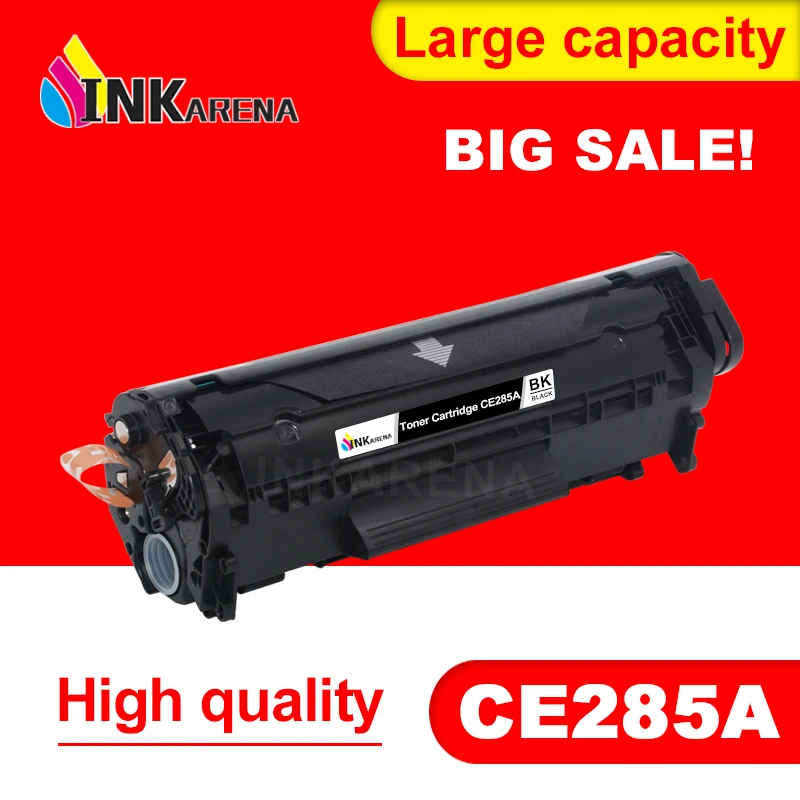 INKARENA Compatible 285A Toner Cartridge Replacement for HP CE285A 85a P1102 P1102W laserjet pro M1130 M1132 M1134 M1212 mf 3010