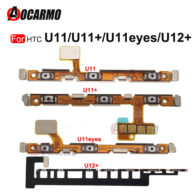 For HTC U11 U12 Plus u11+ U11 eyes u12+ Power ON OFF Button Flex Cable For HTC U Ultra / U Play Replacement Parts