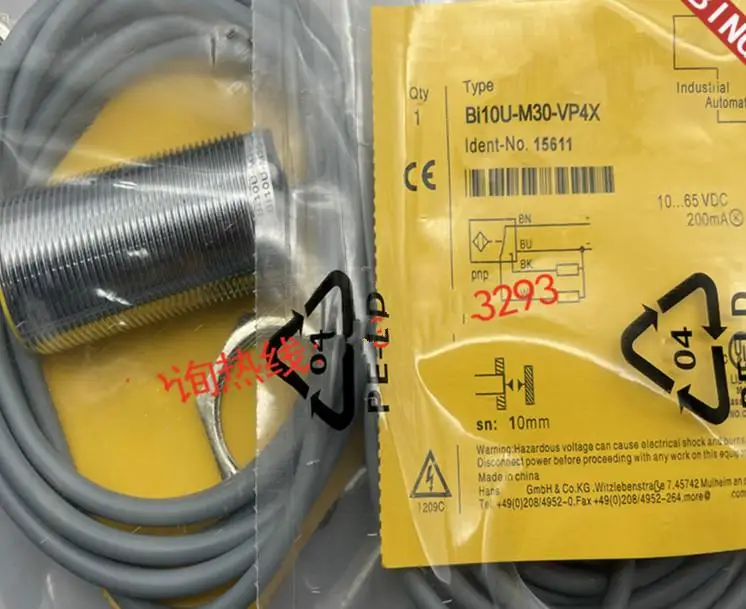 

3pcs New High Quality Turck inductive proximity switch BI10U-M30-VP4X BI10U-M30-VN4X