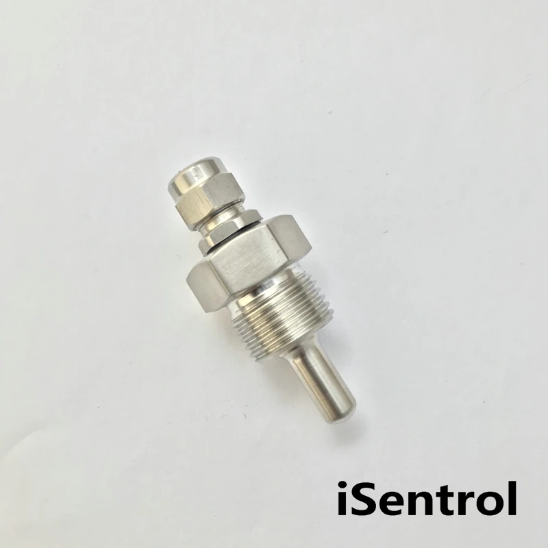 

Погружная Втулка из нержавеющей стали 304 BSP 1/2 "для всех SS Thermowell, для Max 6 мм OD Wire PT100 PT1000 NTC10K NTC50K