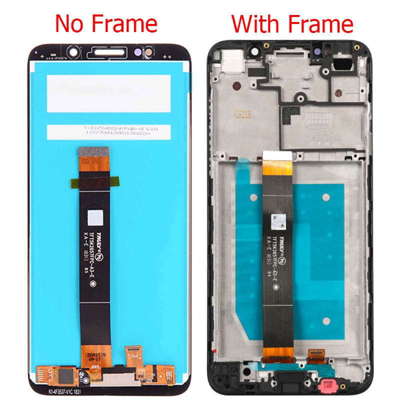 New Y5 Pro 2018 LCD For Huawei Y5 2018 Display With Frame Touch Screen 5.45\