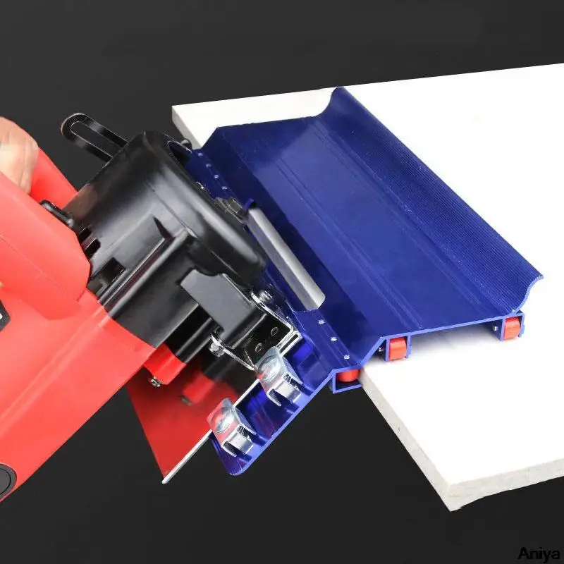 Set di telai per taglierina ad angolo di 45 gradi strumento ausiliario per taglierina smussata per il taglio di piastrelle angolo esposto utensili da taglio per costruzioni esterne