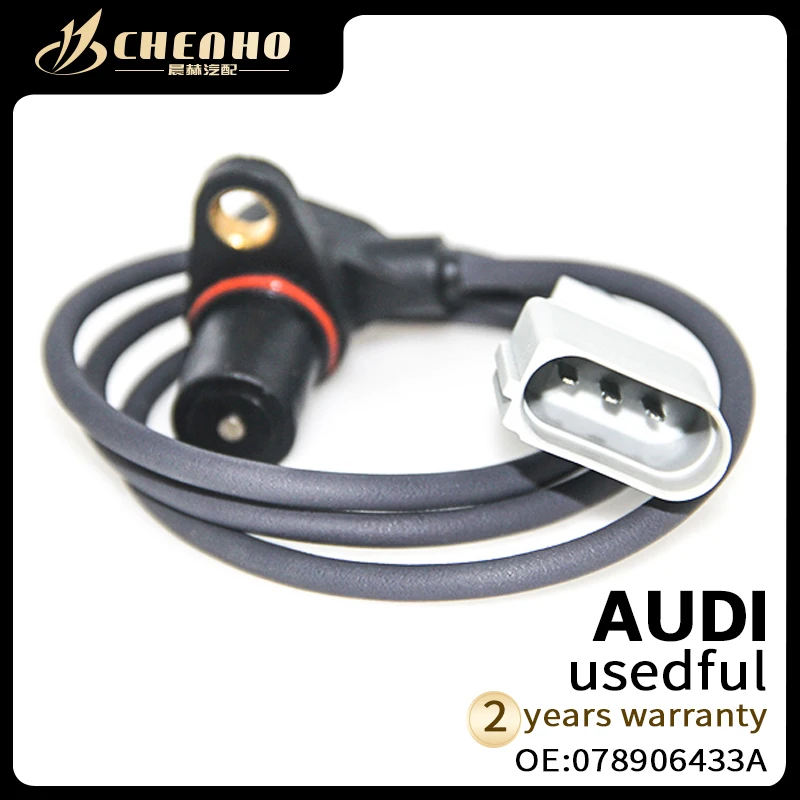 CHENHO BRAND New For VW Jetta Golf Passat Audi A4 Crankshaft Position Sensor 078906433A 0281002222 su5394