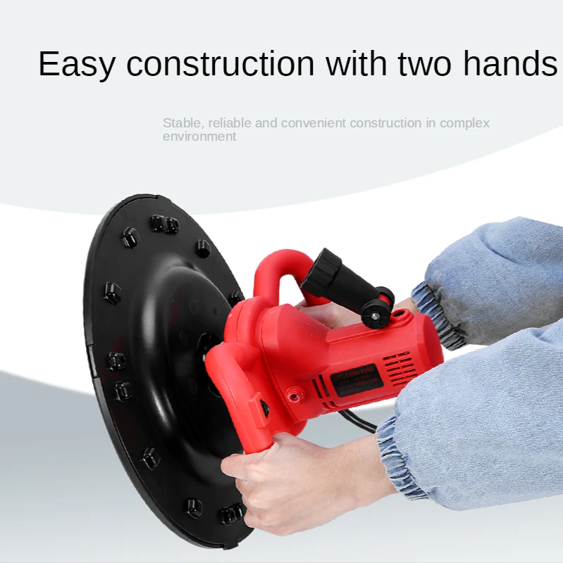 220V 1680W Electric led light wall putty polisher machine sanding grinding machine 2800rpm