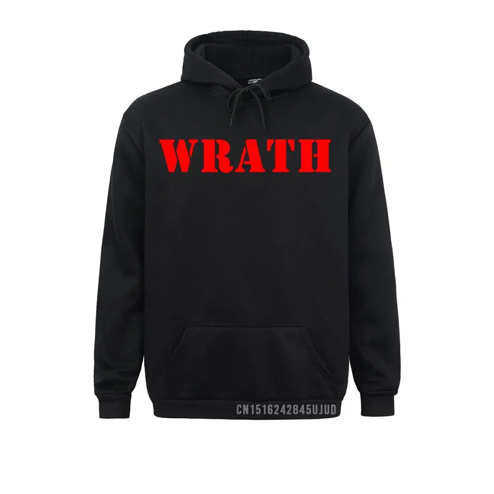 

Limited WRATH Natural Selection Logo Printed Sweatshirt For Men Male Costume Streetwear Pocket Funny Hoodie Sportswear