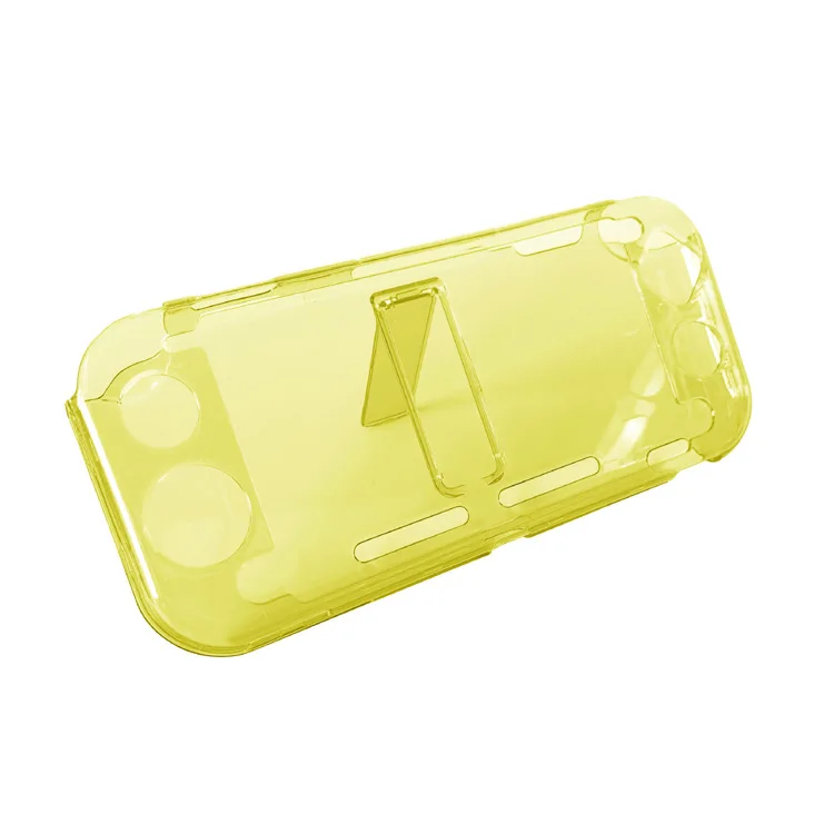 HEYSTOP Crystal Protective Case for Nintendo Switch Lite, Transparent Box Upper and Lower Cover Anti-drop Case for NS Lite