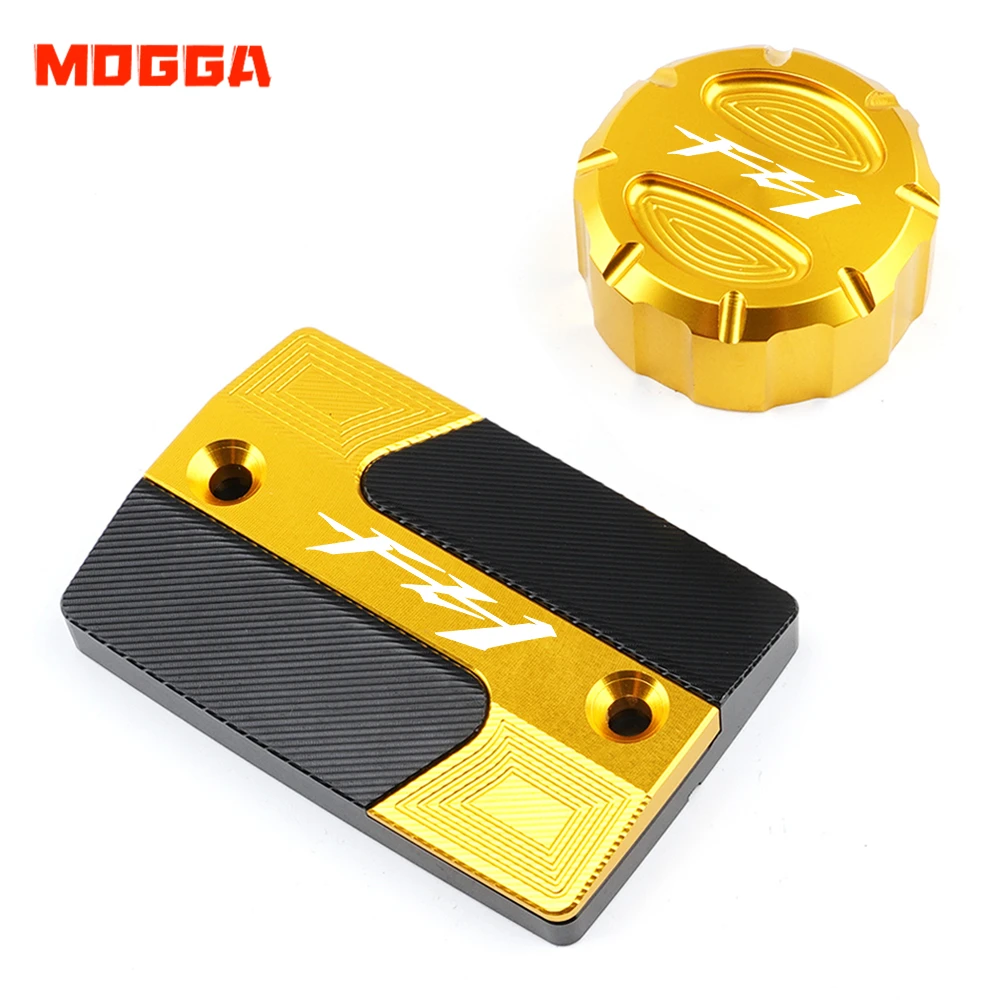 Motorcycles CNC High quality Front & Rear Brake Clutch Oil Fluid Reservoir Cover Cap For YAMAHA FZ1 FAZER FZ 1 2006-2024