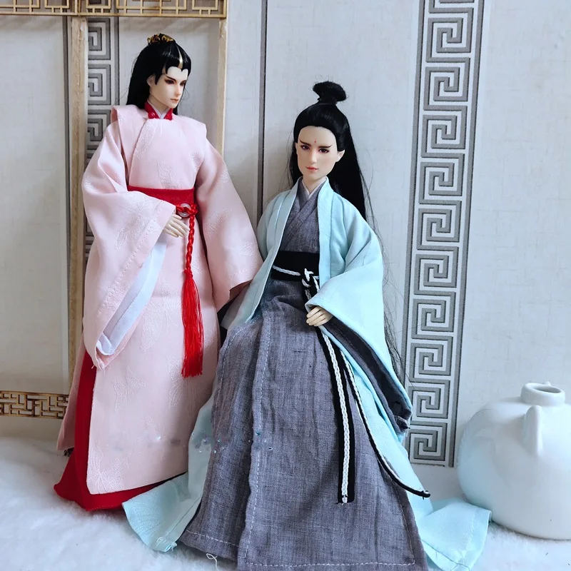 1/6 1/4 1/3 BJD or Figure Doll Clothes Ancient Costume Hanfu Samurai Outfit For BJD/SD OB27 YOSD MSD SSDF ID75 Accessories C1076