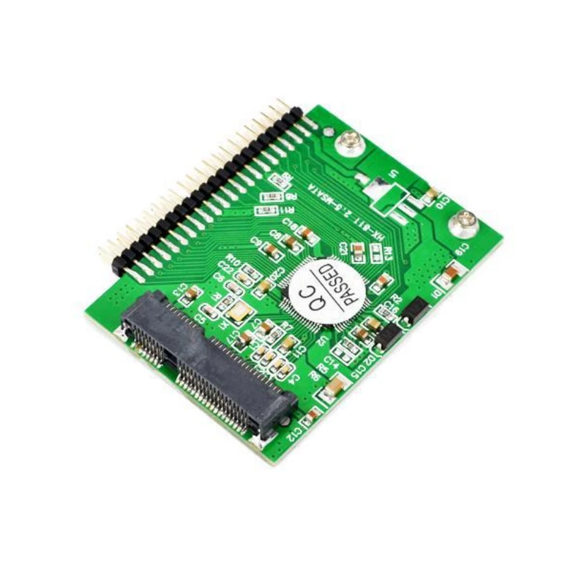 MSATA MINI PCI-E SATA SSD solid state drive to 5V 1.8/2.5 inch IDE 44pin male MSATA adapter card for Notebook Laptop