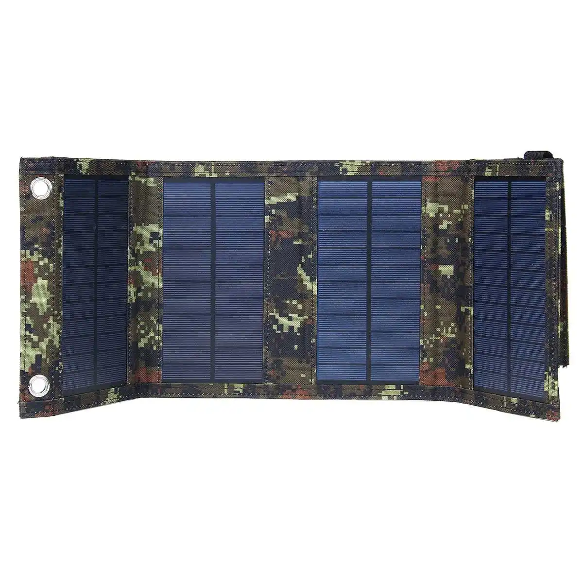 Panel Solar plegable de 100W, cargador de células solares, batería de 5V, USB, portátil, para teléfono inteligente, acampada al aire libre
