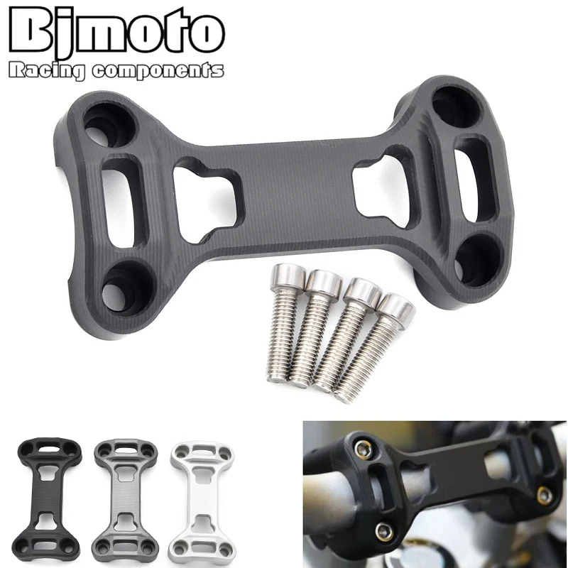 CNC Accessories Handle Bar Handlebar Riser Top Clamps For BMW R1200GS R1200 GS LC ADV adventure 2014 20215 2016 2017