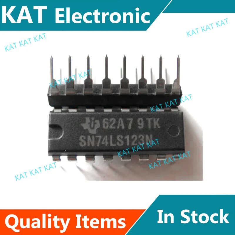 5 Cái/lốc SN74LS123N SN74LS123NSR SN74LS122N SN74LS122NSR SN74122N SN74123N RETRIGGERABLE MONOSTABLE MULTIVIBRATORS