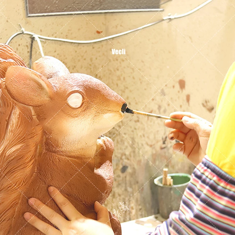 Outdoor Simulation Squirrel Lamp Garden Lighting Lawn Lamp Courtyard Scenic Spot Landscape Lamp Project Lamp