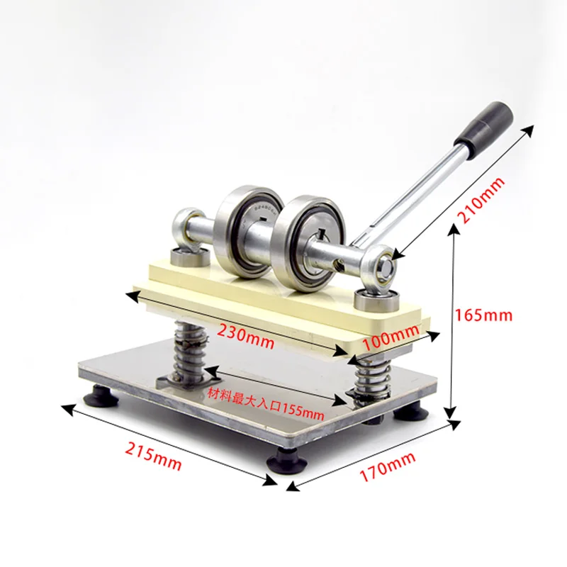 

SMVAUON Manual Leather Wood Die Cutting Machine Handmade PVC/EVA Sheet Mold Cuts Pressing Machine For Custom Laser Cutting Die