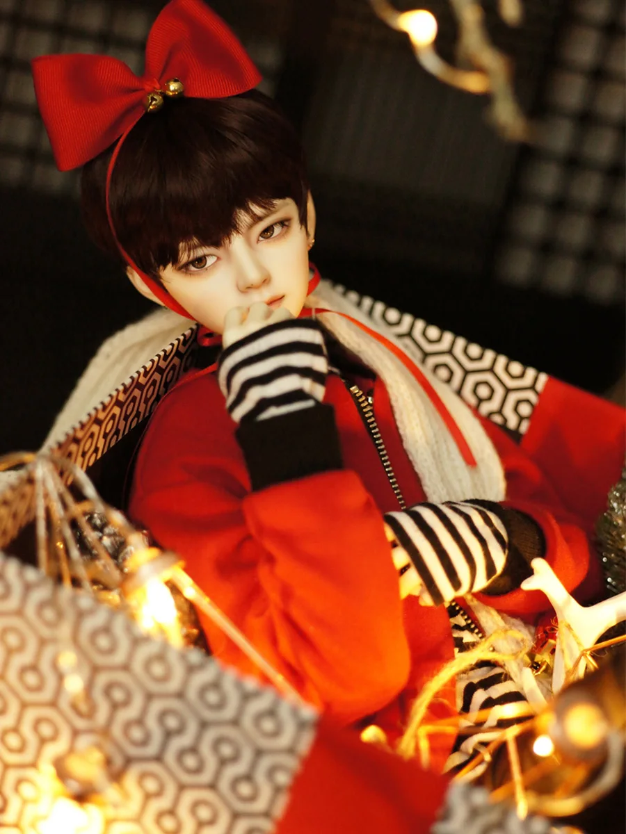 Hwayoung BJD Ball Jointed Doll 1/3 Handsome Free Eyes Resin Figures Gift Toys Optional full set