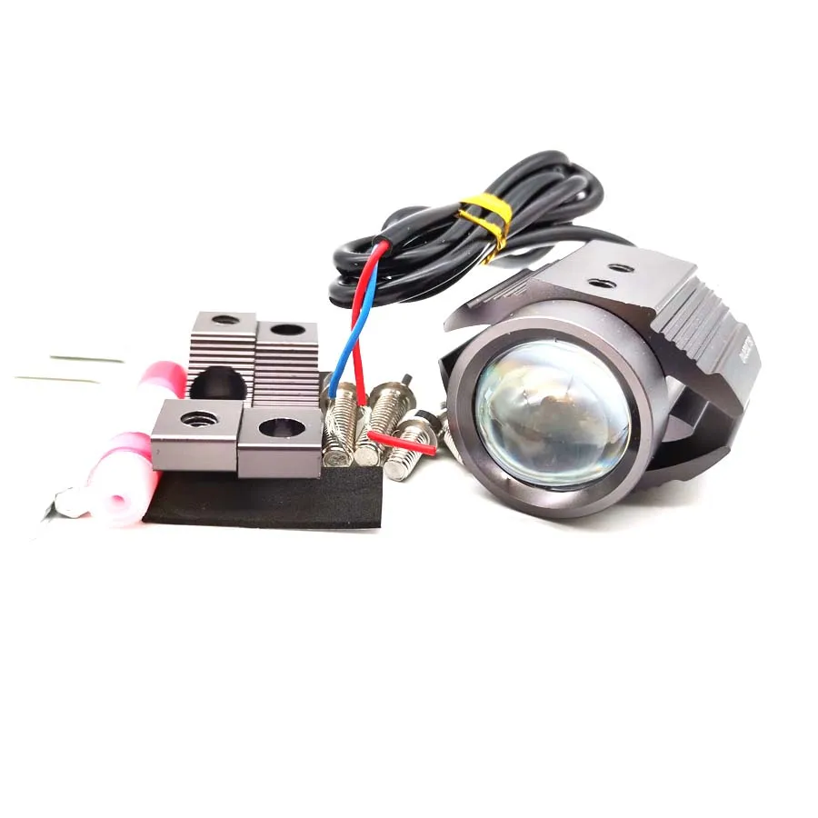 

Motorcycle Moped LED Headlight Projector Spotlight Headlamp 16W High & Low Beam