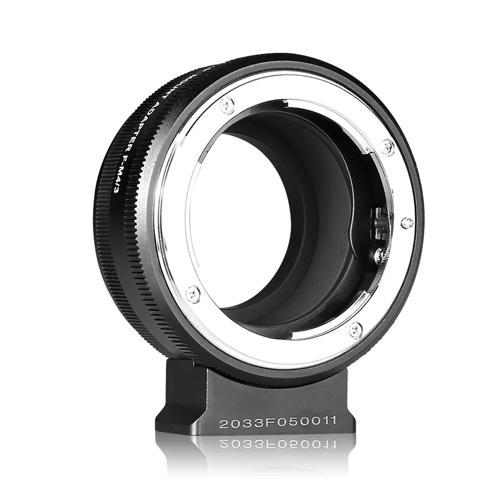 MEIKE NF-P Adapter Ring for Olympus Lumix M43 mount Mirrorless Camera to Nikon F mount Lenses