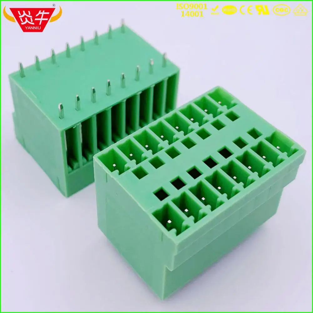 

10Pcs KF2EDGVH 3.81 2P ~ 12P PCB PLUG-IN TEMINAL BLOCKS 15EDGVH 3.81mm 4PIN ~ 24PIN MCDV 1,5/ 2-G1-3,81 PHOENIX CONTACT DEGSON