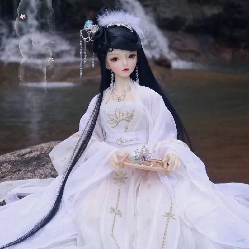 

1/4 1/3 scale BJD clothes Ancient Costume Hanfu Vintage dress suit for BJD/SD MSD SD13 big girl EID woman doll accessories C0299