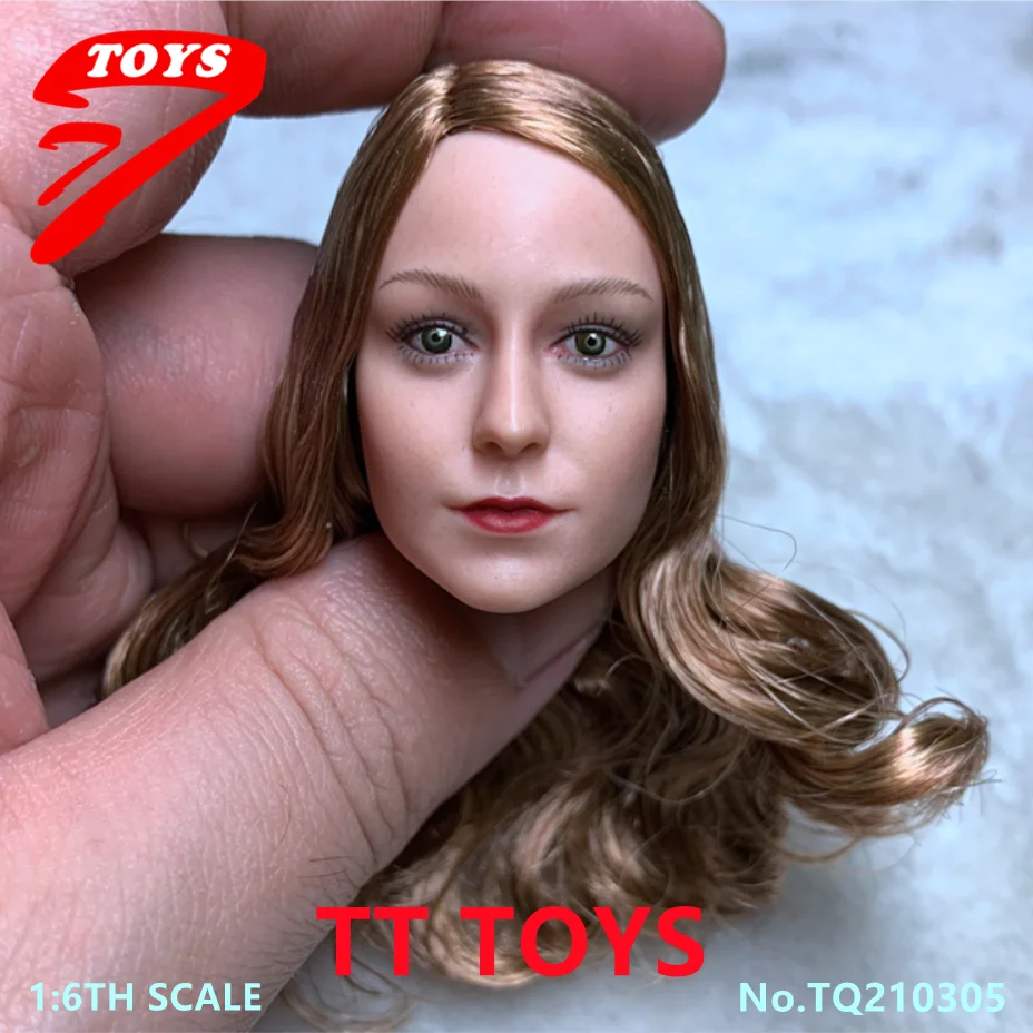 TTTOYS 1/6 TQ210305 Melissa Benoist Carla Danvers Head Sculpt Model Fit 12'' TBLeague Phicen Action Figure