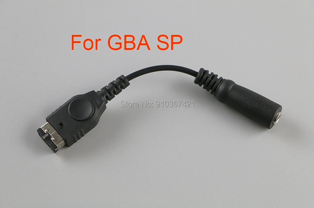 1pc/lot For GBA SP Headphone earphone Jack Adapter Cord Cable NEW 3.5mm Replacement for Gameboy Advance GBA SP