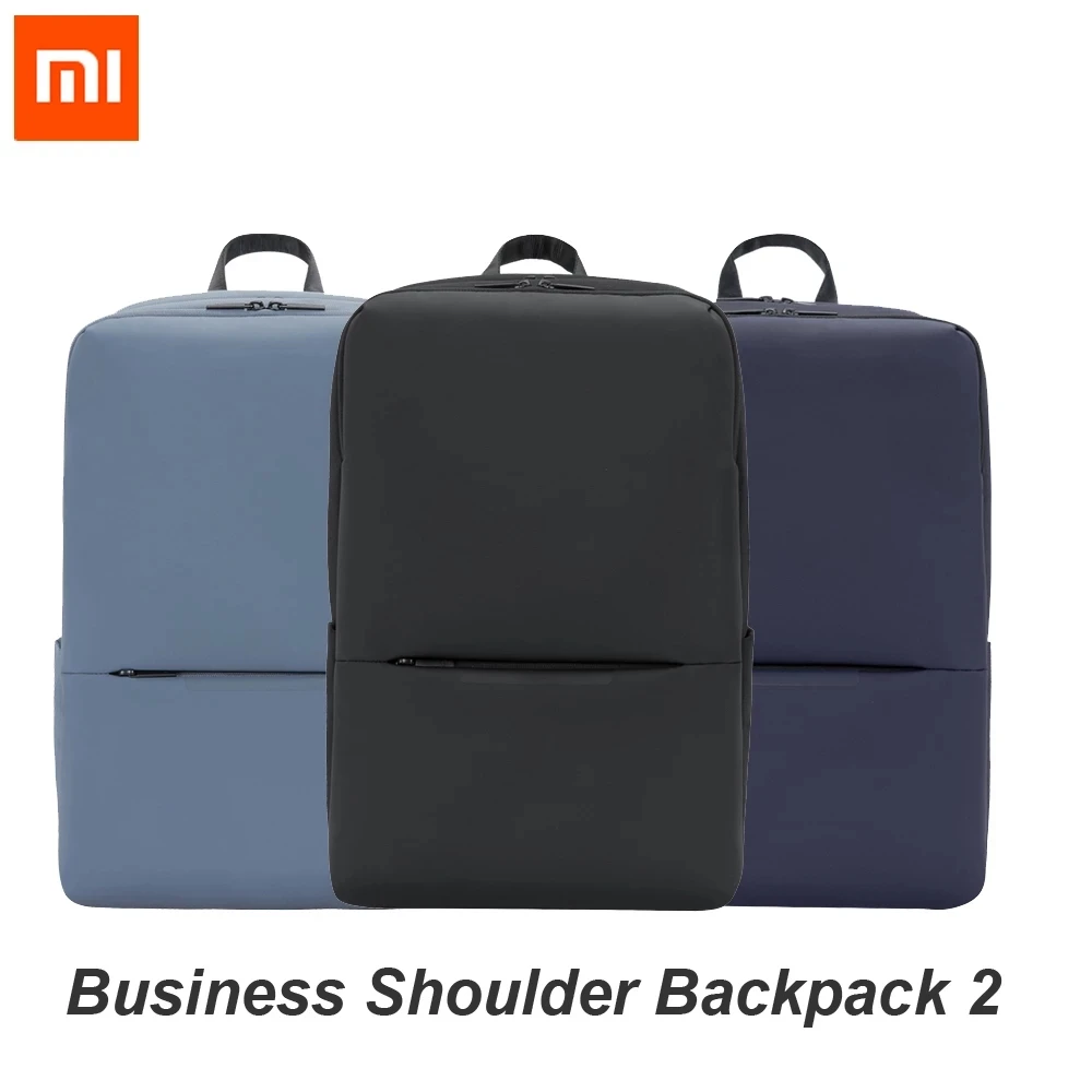Modne oryginalne plecaki biznesowe Xiaomi Classic Torba studencka o dużej pojemności Mężczyźni Kobiety Podróż Szkoła Biuro Plecak na laptopa