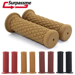 Universal Motorcycle Grips Non Slip Rubber Handle Bar End Grip 7/8