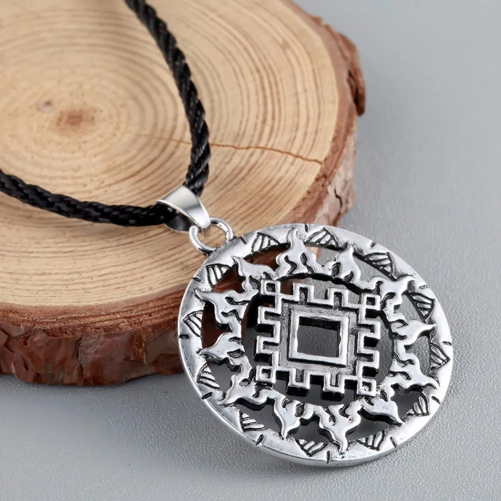 Lada Star Symbol Pendant Necklace Woman Pagan Slavic Amulet Symbol Warrior Talisman Norse Occult Pendant Germanic Men Necklace