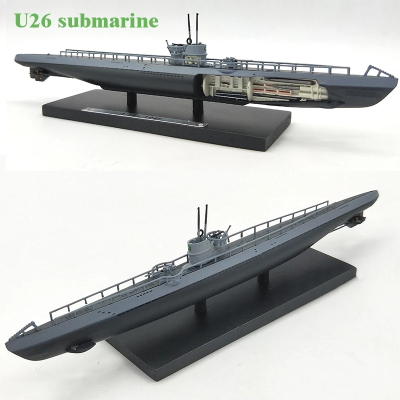 Super value  1:350  World War II submarine model  A variety of  Atlantic U-boats  Alloy warship model