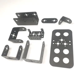 Engrenage de direction multifonctionnel, support rapide, 25T, bras, disque mécanique, ensemble de montage servo pour cardan, voiture RC, bateau, MG995, MG996R