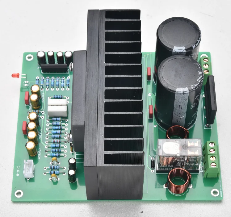 AC dual 24-36V 120W*2 6R High power STK SANYO thick film STK412-530 power amplifier board finished board