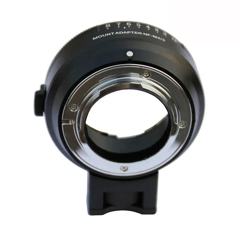 JINTU Metal 8-Stop Lens Adapter aperture Control NF-M4/3 for Nikon AI/F/G/D Lens to Micro 4/3 GH4 GH3 GH5 X-T10 X-E3 X-PRO2 X-E2