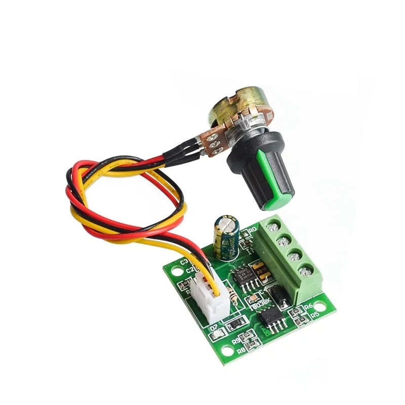 1803BW PWM DC motor governor board 1.8V 3V 5V 6V 12V 2A speed control module